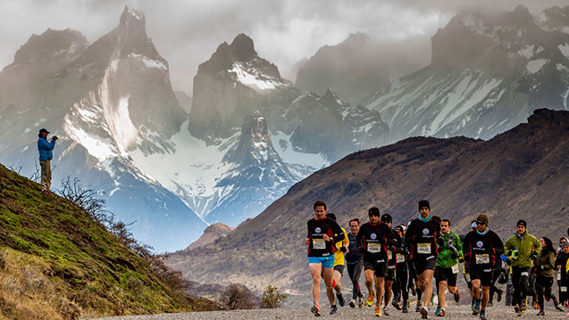 Patagonian International Marathon Torres del Paine, Patagonia, Chile