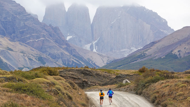 Patagonian International Marathon Equipamiento Torres del Paine, Patagonia, Chile