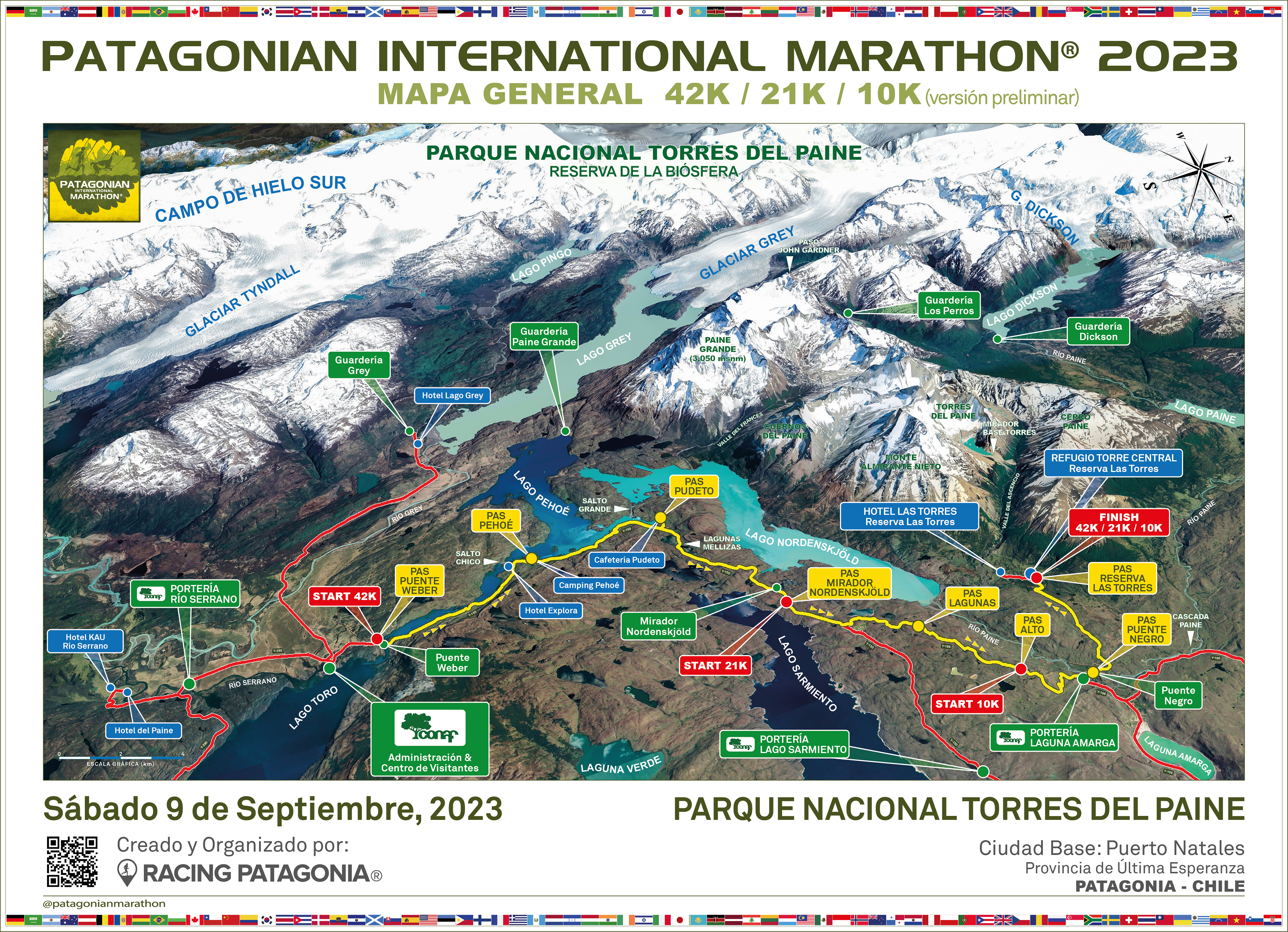Map & Profile | Patagonian Marathon®